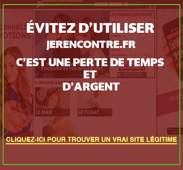 Arnaques sur JERENCONTRE
